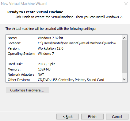 cai dat may ao VMware Workstation