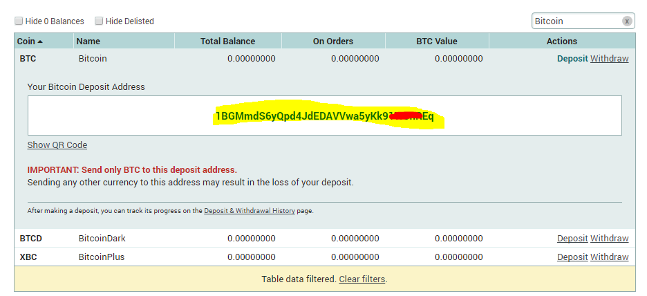 dia chi vi bitcoin poloniex