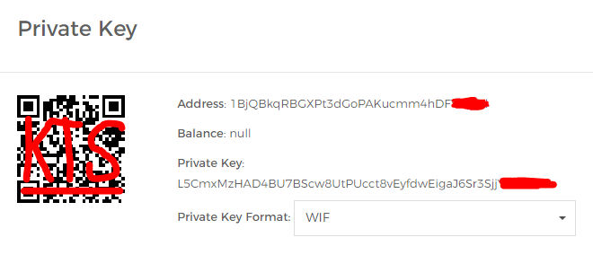 ma QR code blockchain info