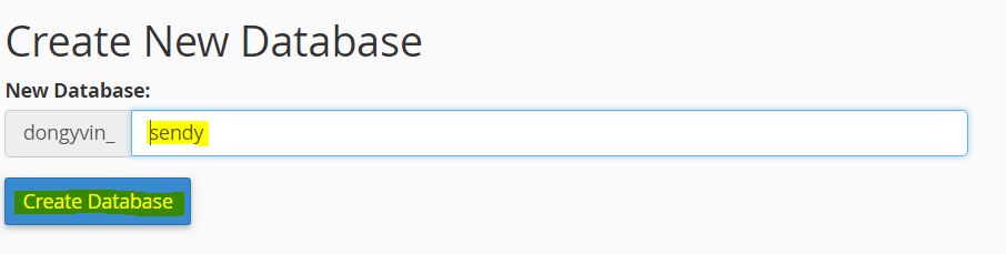 tao co so du lieu sql sendy 1