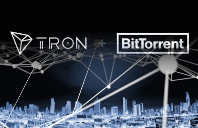 Tron va BitTorrent TRX BTT