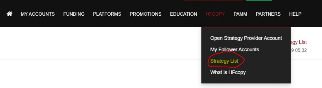 follow trader HFcopy Hotforex 4