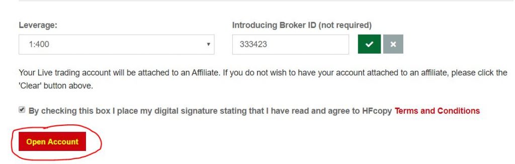 mo tai khoan HFcopy Hotforex 2