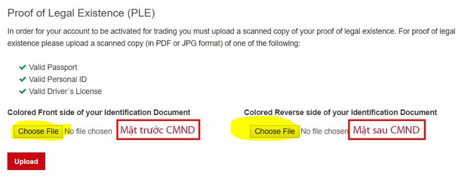 xac minh danh tinh hotforex 2