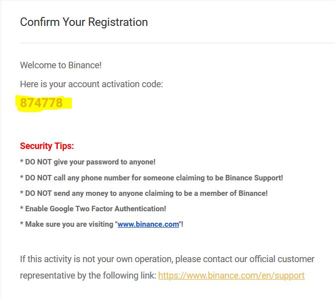 Email binance dang ky