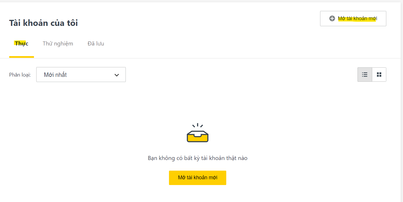 mo tai khoan giao dich exness